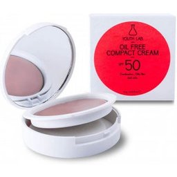 Youth Lab Compact Cream avec Color Spf 50 sans huile de couleur foncée 10g