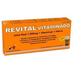 Vitamine Gelée Royale 1000mg 20 ampères buvable