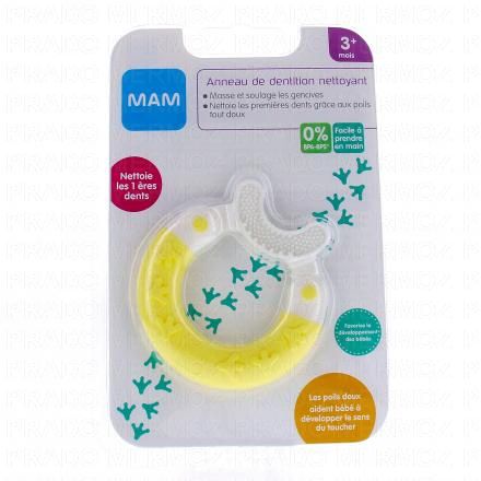 Croc' brosse - Anneau de dentition +3mois