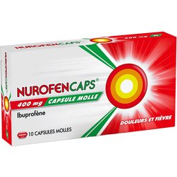 Caps Ibuprofène 400mg