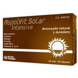 solaire intensif naturel et de longue durée 30caps