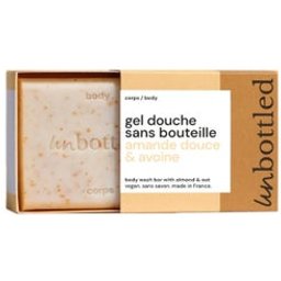 Gel Douche Sans Bouteille Avoine & Amande Douce 35g