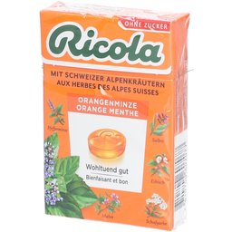 Ricola Bonbons Orange menthe