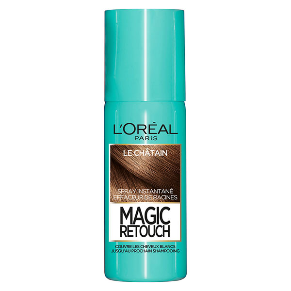 Magic Retouch Spray Retouche Racines Châtain 75ml
