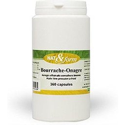Bourrage Onagre 360 Capsules