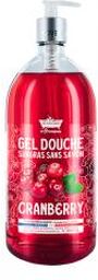 Gel Douche Surgras Cranberry 1 L - Flacon-Pompe 1000 ml