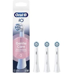 Io Gentle Care Brossette Électrique Recharge Blanc 3 uts