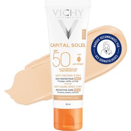 Capital Soleil Soin anti-tâches teintée Spf50+ Tube 50ml