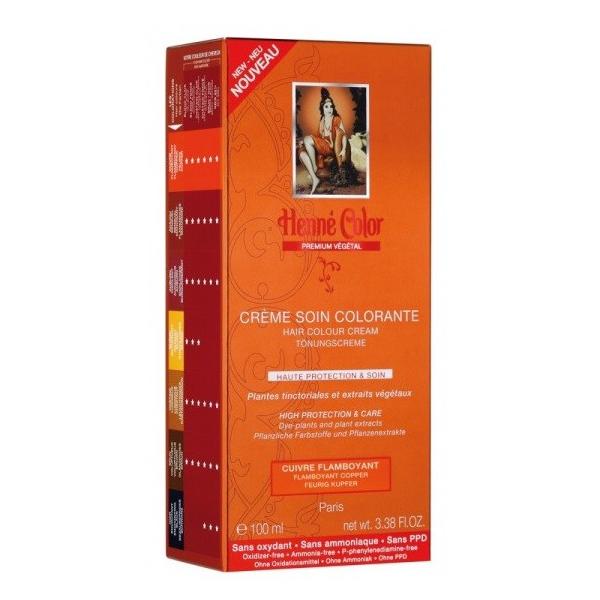Crème Soin Colorante Cuivre Flamboyant 100ml