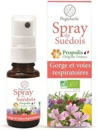 Spray du Suédois BIO - Gorge et voies respiratoires - 15ml