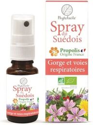 Spray du Suédois BIO - Gorge et voies respiratoires - 15ml
