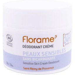 Déodorant Crème 24H Peaux Sensibles Bio 50 g