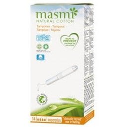 Tampons avec applicateur Super Plus Biodégradable 14 pcs