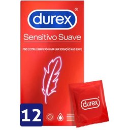 Durex™ Sensitivo Suave Easy-On Easy-On preservativos 12uds