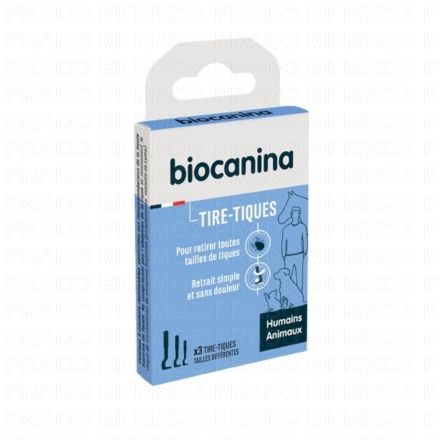 Antiparasitaire externe - Tire-tiques crochets x3