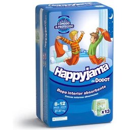 Happyjama couche bébé enfant T-7 13 pcs