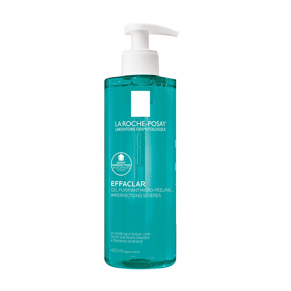 Effaclar Gel Purifiant Effet Micro-Peeling Visage et Corps - 400ml