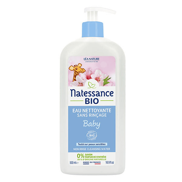 Bébé Naturel Eau Nettoyante Sans Rinçage 500ml