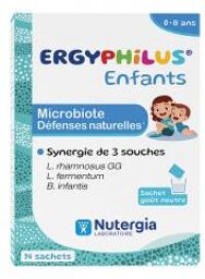 Laboratoire Ergyphilus Enfant Étui de 14 Sachets - Boîte 14 sachets de 2 g