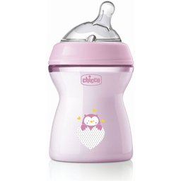 BIB NAT-FEEL 2M+ GIRL 250ML