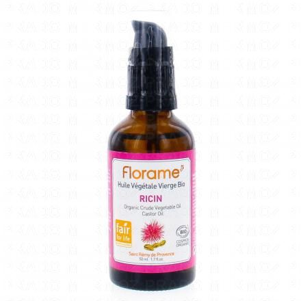Huile végétale de ricin vierge bio 50ml