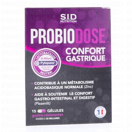 SID Probiodose Confort Confort Gastrique x15 gélules