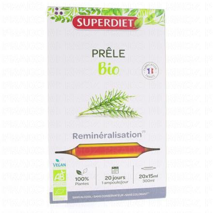 Prêle bio 20 ampoules