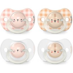 Sucette Night & Day Physiologique Silicone 0-6m 2 Unités