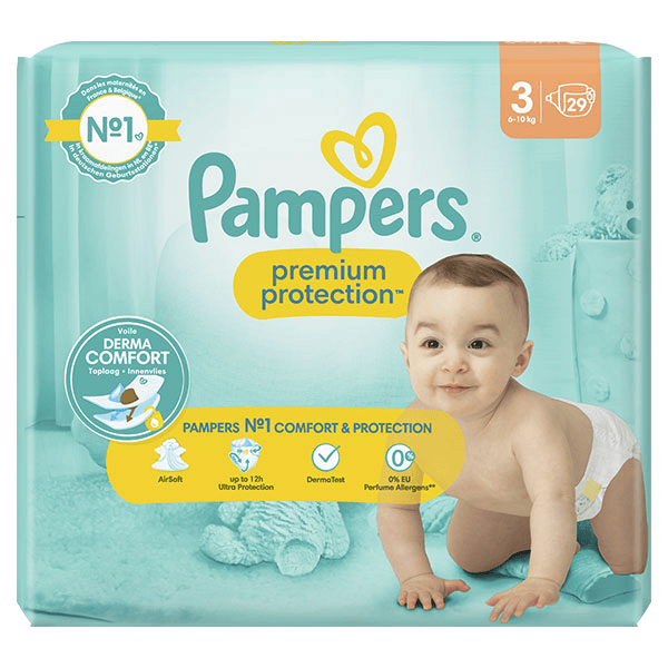 Premium Protection Taille 3 Couches x29 6kg - 10kg Notre N°1 Pour Le Confort & La Protection