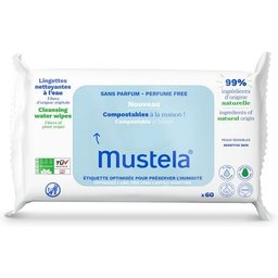 Lingettes Nettoyantes Eau Sans Parfum