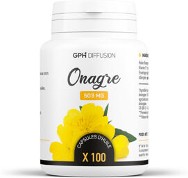 Onagre Ecocert - 503 mg - 100 capsules marines