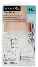 Care Zero.Zero Biberon Anti-Colique Débit Lent 180 ml 0 Mois et + - Boîte plastique 1 biberon