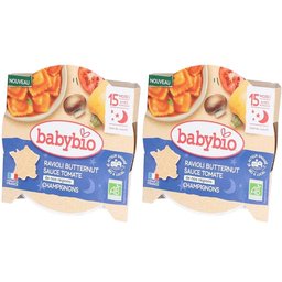 Babybio Ravioli Butternut Sauce Tomate Champignons