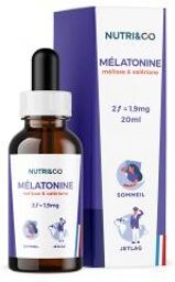 Mélatonine Sommeil 20 ml - Flacon compte goutte 20 ml