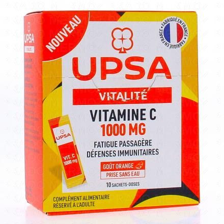 Vitalité Vitamine C 1000mg x10 sachets