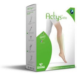 ATH C2 Antithrombose Chaussette Femme PO Blanc N4 1 Paire