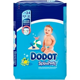 Splasher Bain Nappy Taille 3-4 //6-11kg 12und