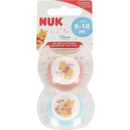 Nuk™ Sucette Disney anatomique Tétine en latex Taille 2 2 u.