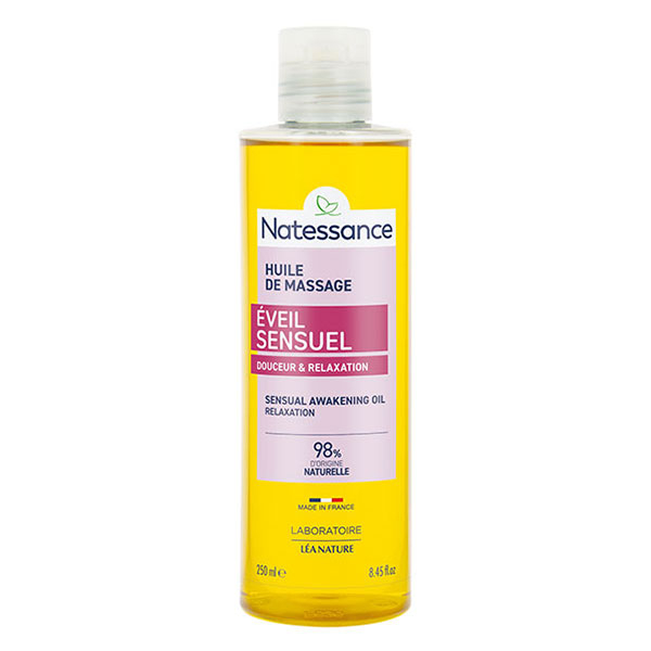 Huile de massage éveil sensuel 250ml