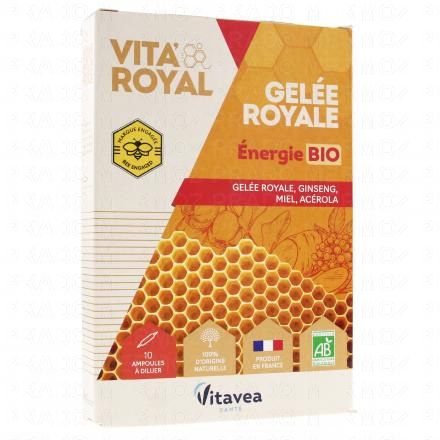 Vita'Royal Gelée Royale Energie Bio 10 ampoules