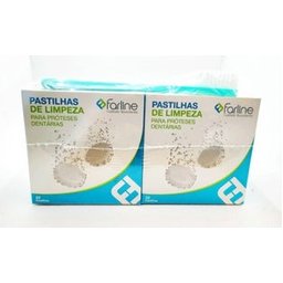 Pack Pastilles Nettoyantes Prothèses Dentaires + Brosse