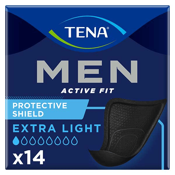 Men Active Fit Protection Discrète Extra Light 14 unités