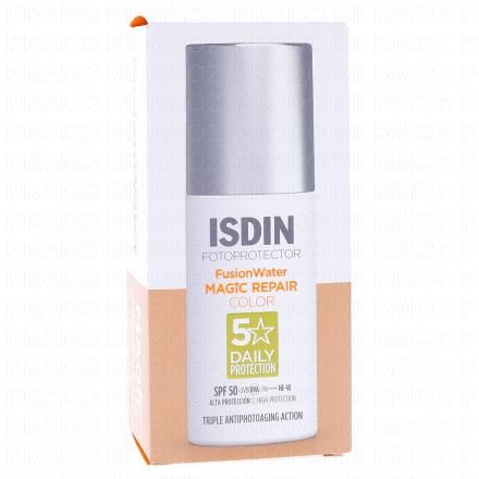 Fotoprotector Fusion Water Magic Repair - Crème solaire Teintée SPF50 50ml