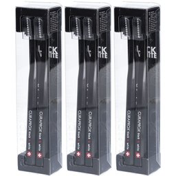 Black is White brosses à dents duo noir