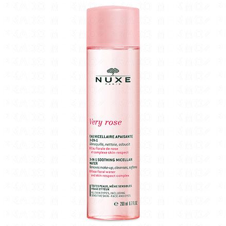 Very Rose Eau micellaire Apaisante 3-en-1 flacon 200ml