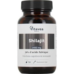 Shilajit 1400mg 50 Gélules