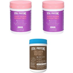 Lot de 2 Vital Proteins Beauty Collag 315G + 1 Cacao offert