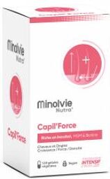 Nutra' Capil'Force 120 Gélules Végétales - Boîte 120 gélules