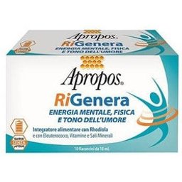 RiGenera Énergie Mentale Physique Tonus Humeur 10x10ml