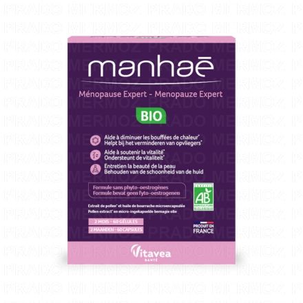 MANHAE Ménopause Expert Bio 60 gélules